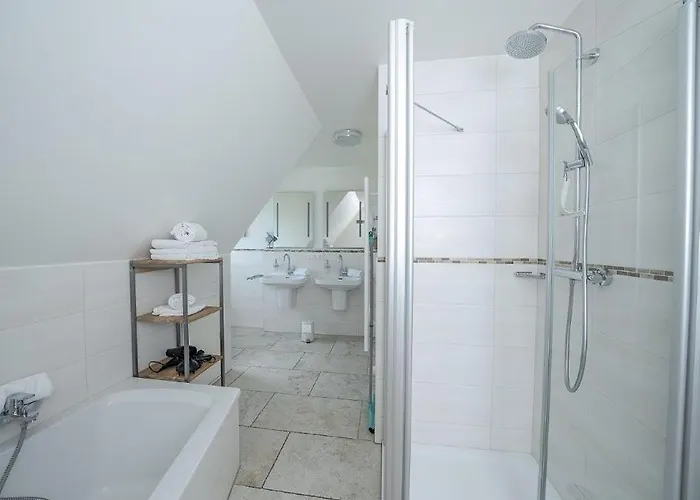 Reetdachidylle Am Deich - Charmante Doppelhaushaelften 別荘 Dagebüll