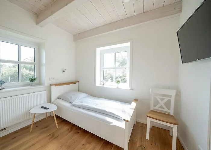 別荘 Reetdachidylle Am Deich - Charmante Doppelhaushaelften